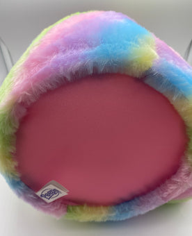 Peeps Easter Peep Tie Dye Bunny Rainbow Basket Plush New with Tag