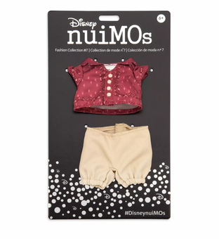 Disney NuiMOs Outfit Handkerchief Button-Down Shirt with Joggers New with Tag