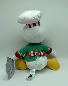 Disney Authentic Shanghai Resort Christmas Donald Chef Plush New with Tag