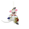 Annalee Dolls 2022 Christmas 3in Tangled Lights Mouse Ornament Plush New w Box