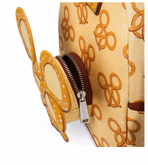 Disney Parks Mickey Pretzel Scented Mini Backpack New with Tag