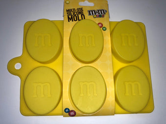 M&M's World Characters Yellow Multi-Use Silicone Mold New with Tags