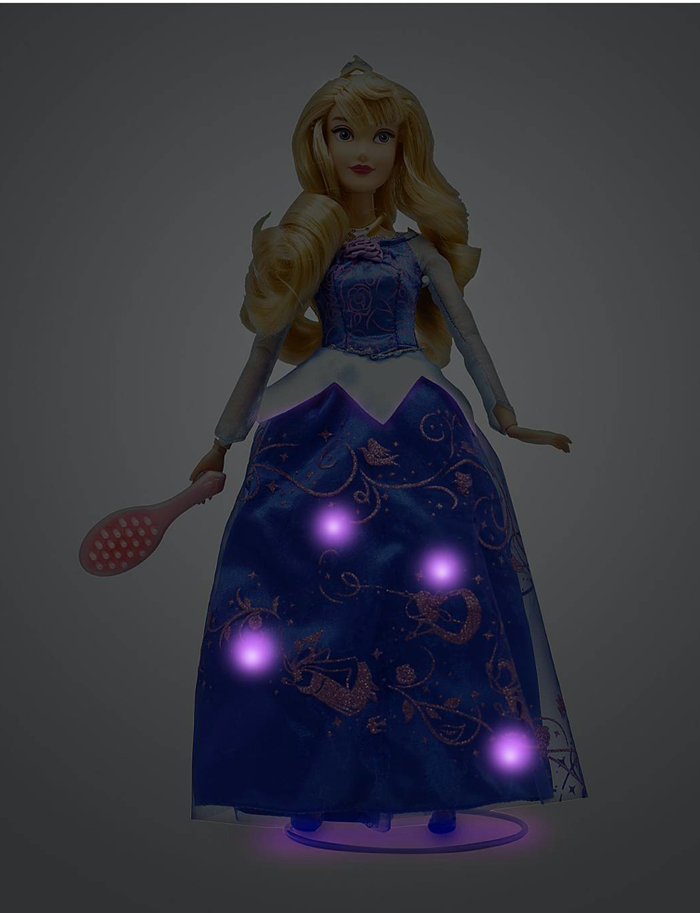 strapless open back dress Disney Aurora Premium Musical Doll with Light-Up Dress New with Box – I  Love Characters