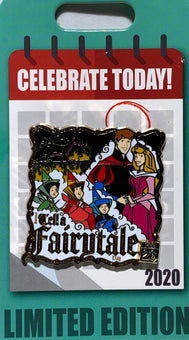 Disney Parks Celebrate Today Tell a Fairytale Rapunzel Pin Limited New with Card