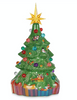 Disney Parks Santa Mickey and Friends Miniature Light-Up Christmas Tree New