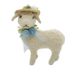 Bloom Room Spring Easter Decor Cotton Thread Sheep with Hat New