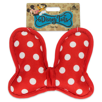 Disney Parks Minnie Mouse Bow Pet Chew Toy New with Tags