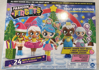 Fashion Fidgets Christmas Advent Calendar 24 Days with Dolls Accessories New Box