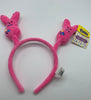 Peeps Easter Peep Pink Bunny Bow Tie Headband Plush New with Tag