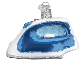 Old World Christmas Iron Glass Christmas Ornament New With Box