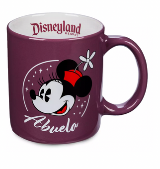 Disney Parks Disneyland Minnie Abuela Coffee Mug New