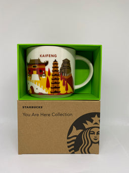 Starbucks You Are Here Collection Kaifeng China Ceramic Coffee Mug New With Box