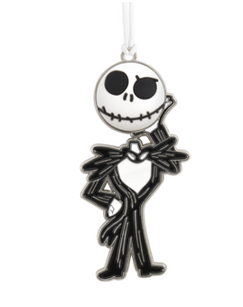Hallmark Jack Skellington Metal Christmas Ornament New with Tag
