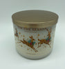 Bath and Body Works 'Tis The Season 3 Wick Scented Christmas Candle New with Lid