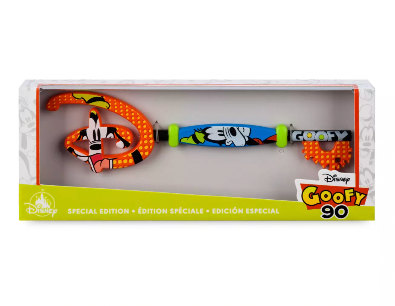 Disney 90th Anniversary Goofy Collectible Key Special Edition New with Box