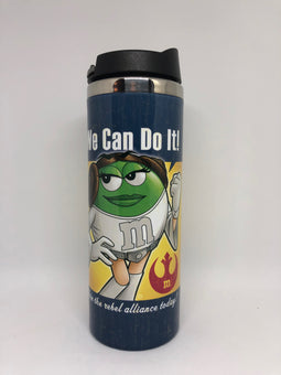 M&M's World Green Star Wars Join the Rebel Alliance Today Tumbler New