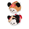 Disney Store Mickey and Minnie Mouse Tsum Tsum Plush Chicago Set Mini 3 1/2''