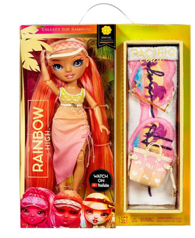 Rainbow High Pacific Coast Simone Summers Fashion Doll Toy New With Box