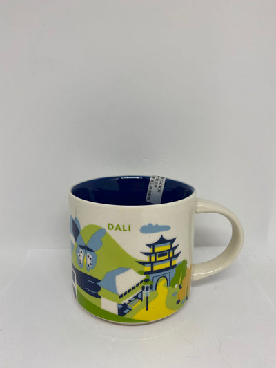 Starbucks You Are Here Collection Dali China Ceramic Coffee Mug New With Box