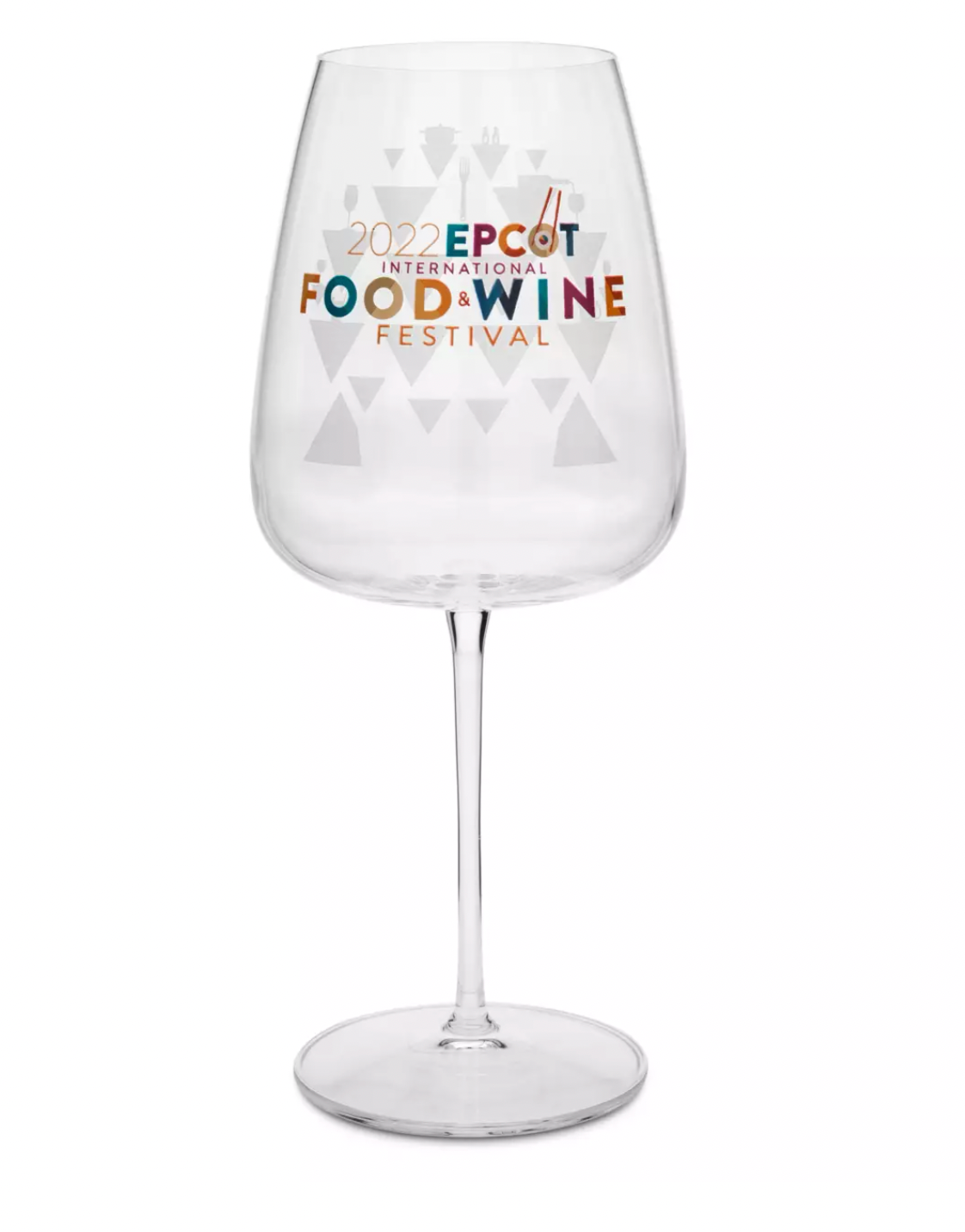 Disney Parks EPCOT Food & Wine Festival 2022 Stemmed Glass New