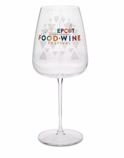 Disney Parks EPCOT Food & Wine Festival 2022 Stemmed Glass New
