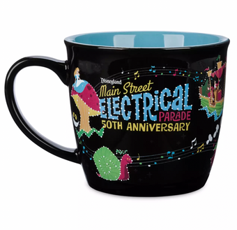 Disney The Main Street Electrical Parade 50th Anniversary Color Changing Mug New