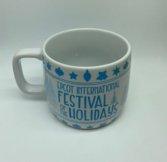 Disney WDW 50th Epcot Festival of Holidays 2021 Frozen Olaf Coffee Mug New