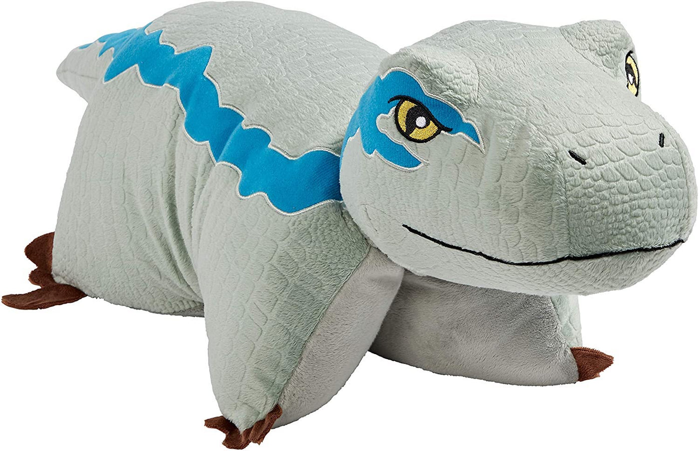 Universal Studios Jurassic World Blue Dinosaur Pillow Pets Plush New with Tag