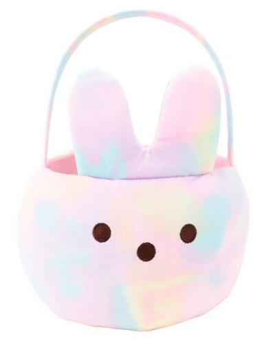 Animal Adventure Peeps Circular Polyester Decorative Easter Basket Rainbow New