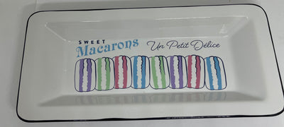 Disney Parks Epcot France Sweet Macaroons Un Petit Delice Appetizer Tray New
