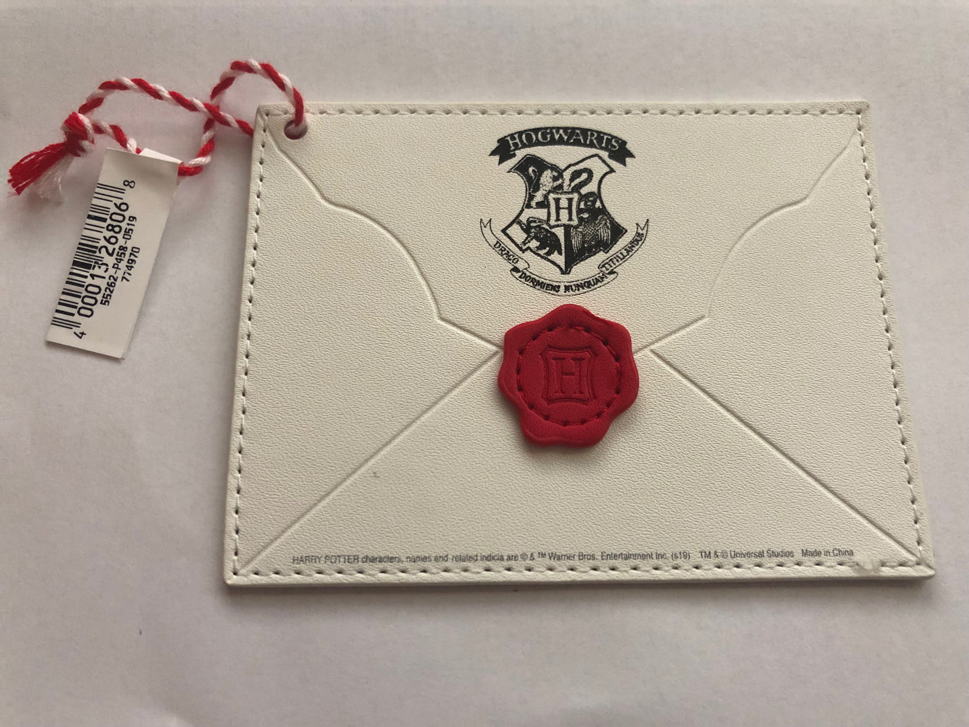 Universal Studios Harry Potter Acceptance Letter Christmas Ornament New with Tag