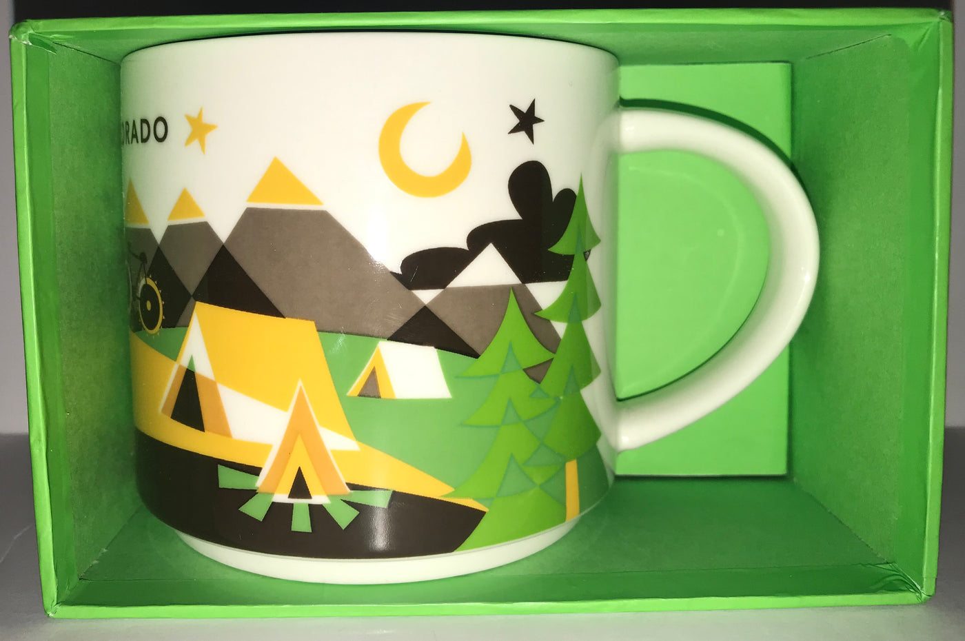 Starbucks You Are Here Collection Colorado Ceramic Coffee Mug New
