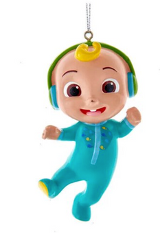 CoComelon Kurt Adler JJ in Headphones Christmas Ornament New With Tag