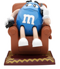 M&M's World Blue Character Recliner Candy Dispenser New with Tags