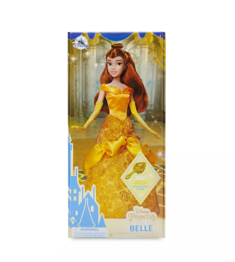 Disney Princess Beauty and the Beast Belle Classic Doll with Brush New with Box