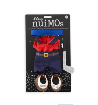 Disney NuiMOs Golf Outfit with Pants New with Card