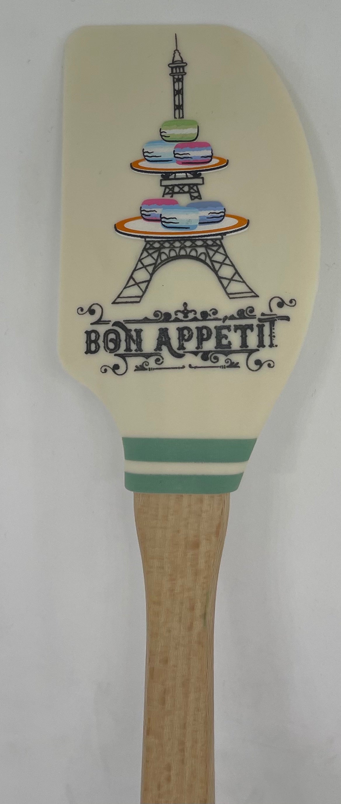 Disney Parks Epcot France Mickey Icon Macaroons Bon Appetit Spatula New with Tag