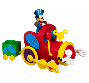 Disney Junior Mickey Push and Go Mouska Train Toy Set with Sound New with Box