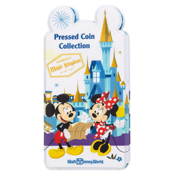 Disney Mickey & Friends Pressed Coin Collection Holder Walt Disney World New