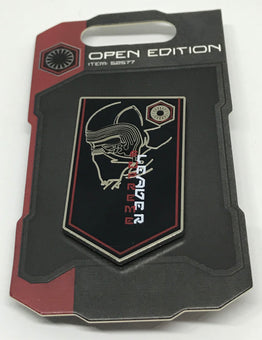 Disney Parks Star Wars Galaxy Edge Kylo Ren Supreme Leader Pin New with Card