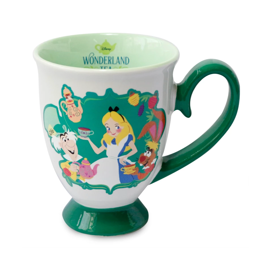 Disney Alice in Wonderland Cheshire Cat Mad Hatter Color Changing Mug New