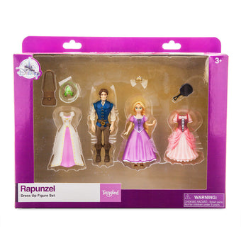 Disney Parks Rapunzel Dress Up Figure Set New with Box