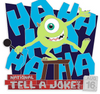 Disney Parks Mike Wazowski Limited Pin National Tell a Joke Day 2020 New w Card