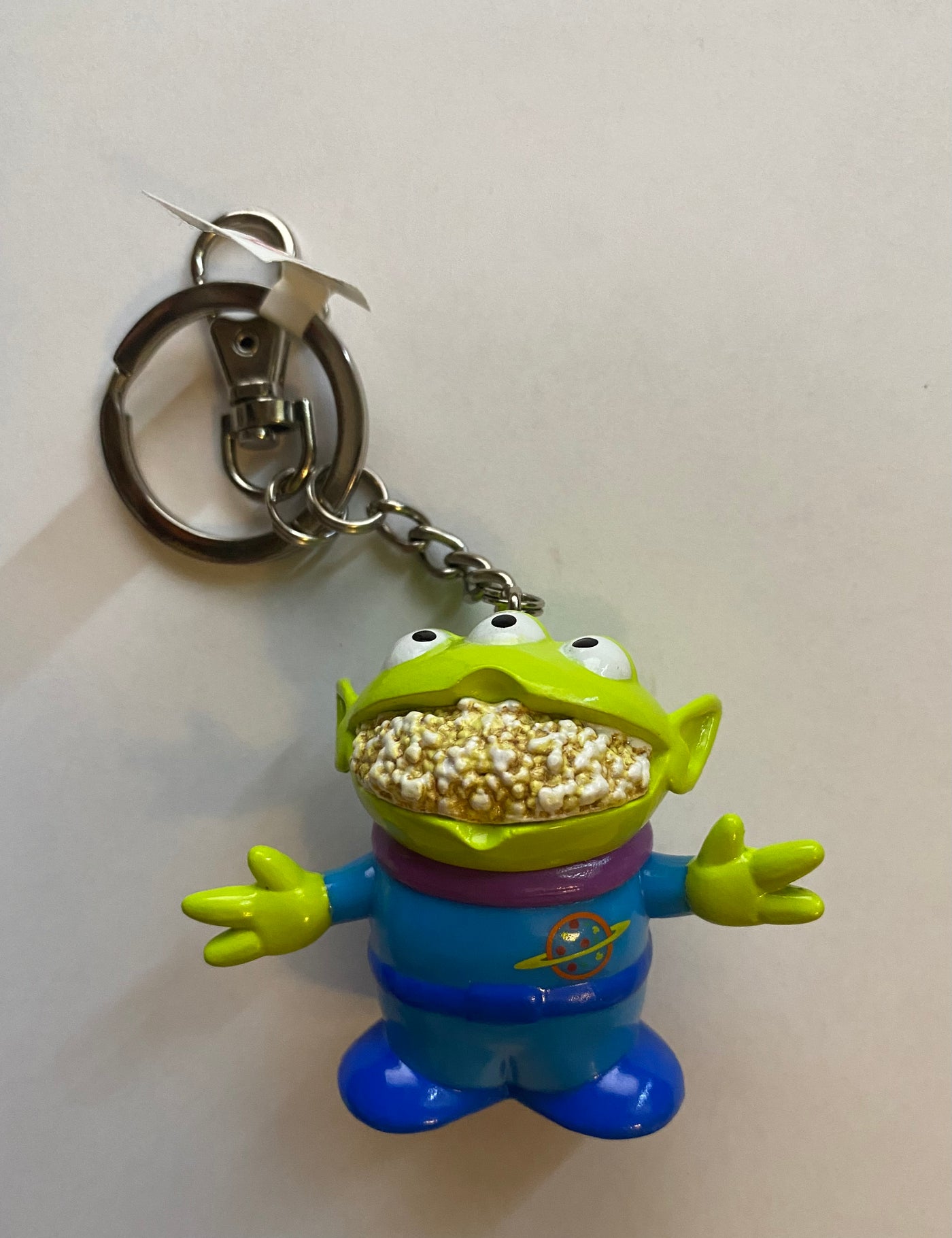 Disney Parks Monsters Alien Little Green Man Popcorn Bucket Keychain New w Tag