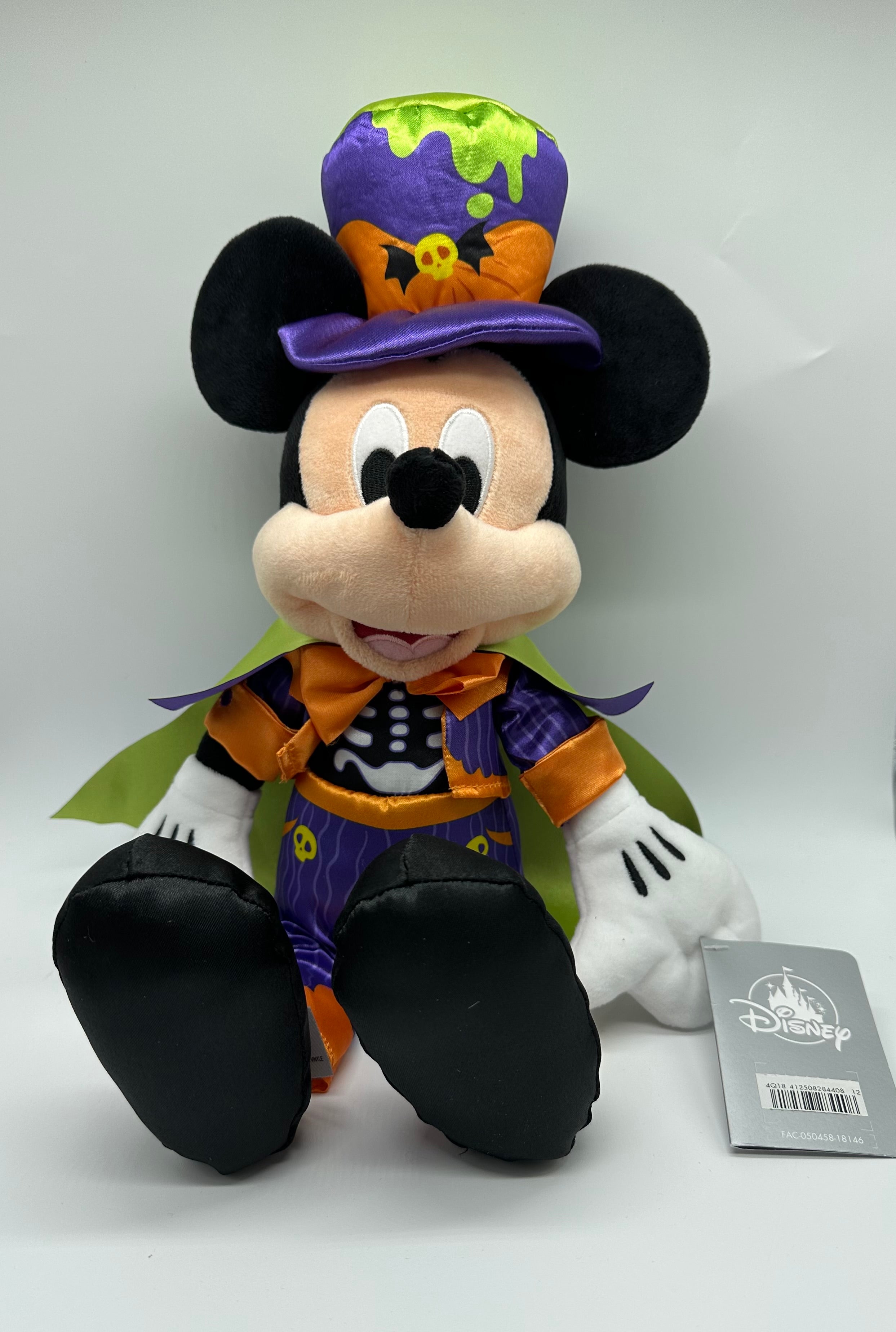 Disney Store Authentic 2018 Mickey Skeleton Plush New with Tag – I Love ...