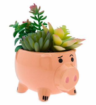 Disney Parks 2022 Pixar Toy Story Hamm Succulent Planter New