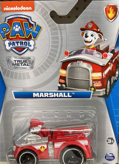 Paw Patrol Rescue Diecast Vehicle - Marshall New With Box