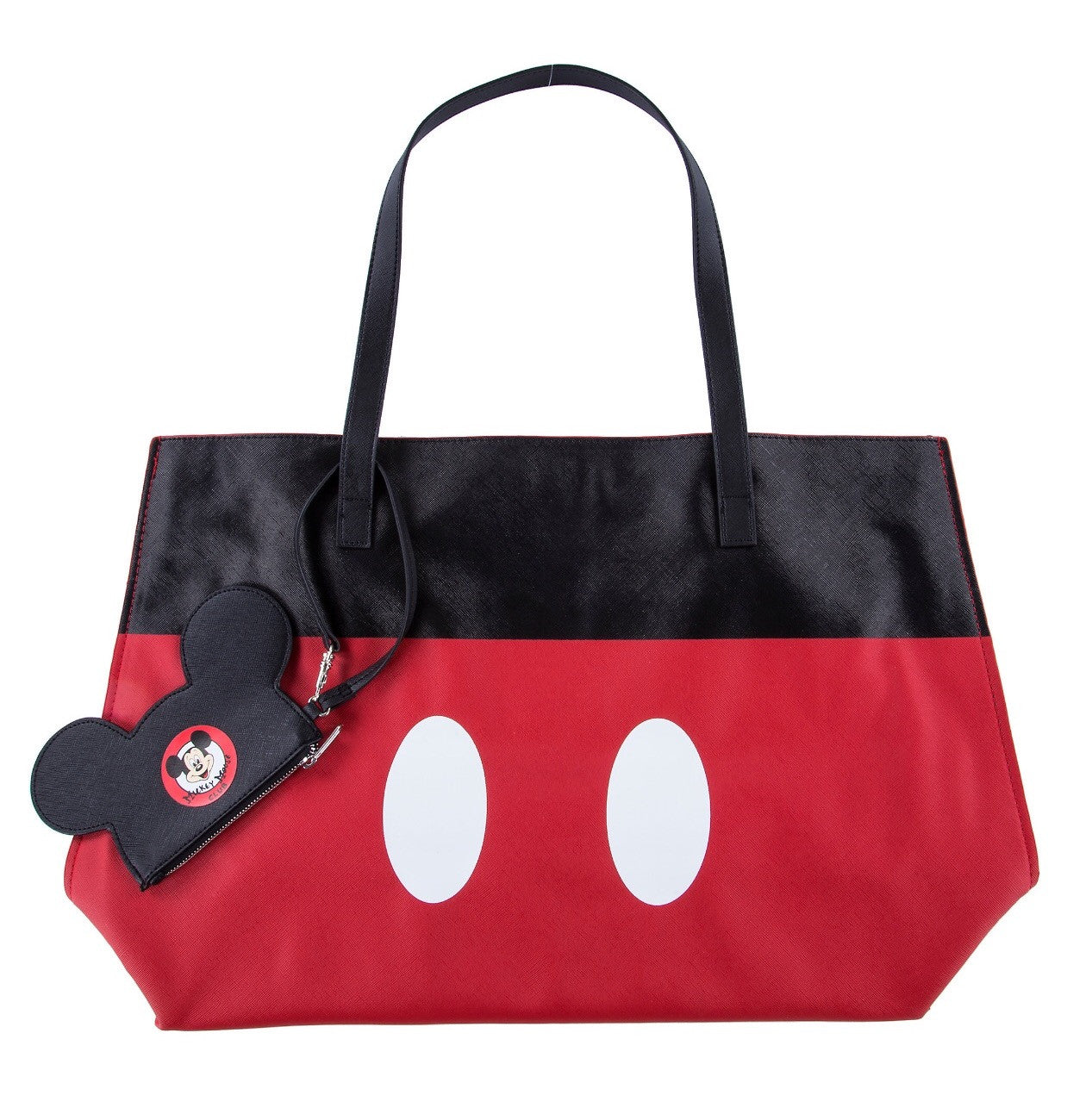 Disney Parks Mickey & Minnie Reversible Tote with Coin Purse New with Tags