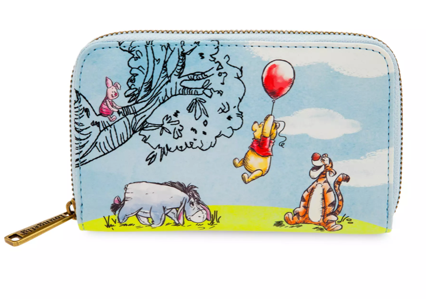 Disney Parks Winnie the Pooh and Pals Loungefly Wallet New With Tag