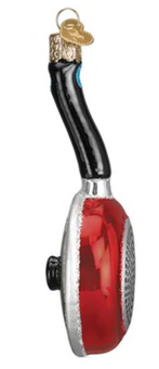 Old World Christmas Frying Pan Glass Christmas Ornament New With Box